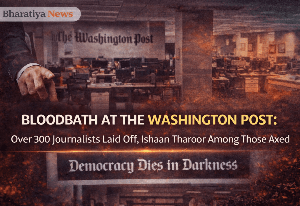 Bloodbath at The Washington Post: Over 300 Journalists Laid Off, Ishaan Tharoor Among Those Axed