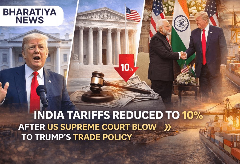 India Tariffs Reduced to 10% After US Supreme Court Blow to Trump’s Trade Policy