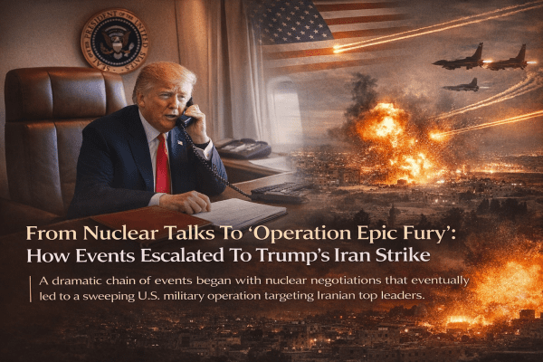 From Nuclear Talks To “Operation Epic Fury”: How Events Escalated To Trump’s Iran Strike
