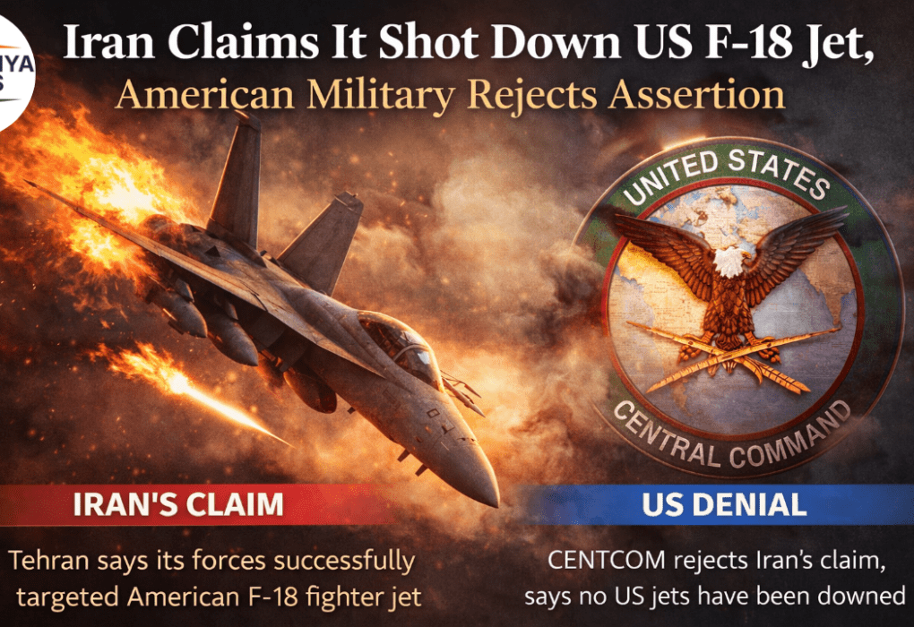 Iran Claims It Shot Down US F-18 Jet, American Military Rejects Assertion