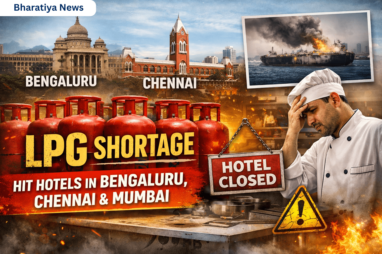 LPG Cylinder Shortage Threatens Hotel Operations in Major Cities
