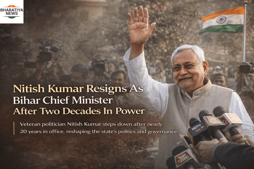 scc chief prepares for new horizons, after two decades... Nitish Kumar Resigns As Bihar Chief Minister After Two Decades In Power ...