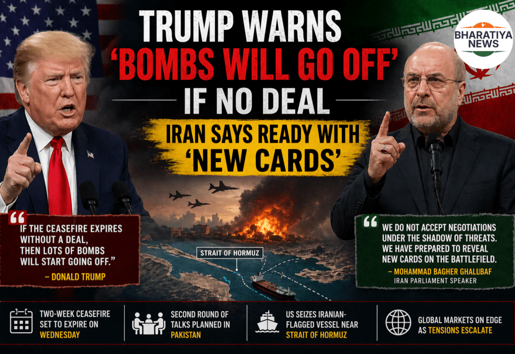 trump warns bombs will go off