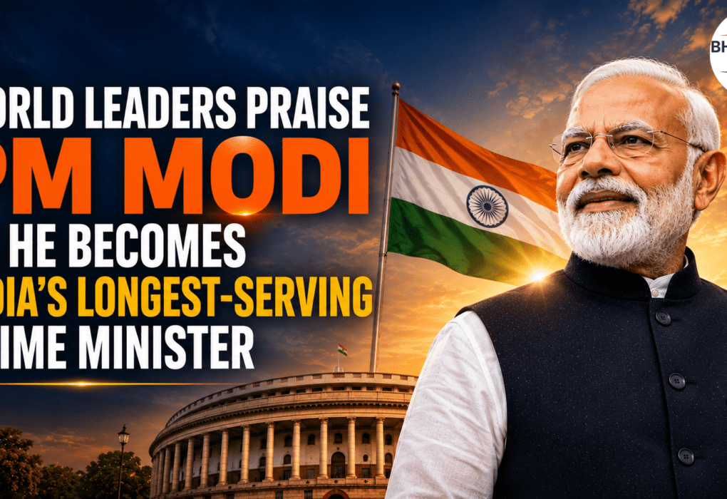 World Leaders Congratulate PM Narendra Modi on Becoming India's Longest-Serving Elected Prime Minister